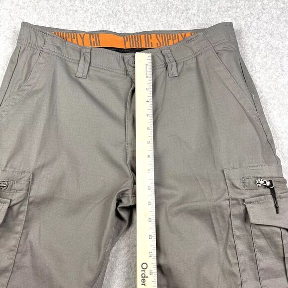 Public Supply Cargo Shorts Utility Pockets Durable Resortwear Outdoor Classic - Picture 8 of 13